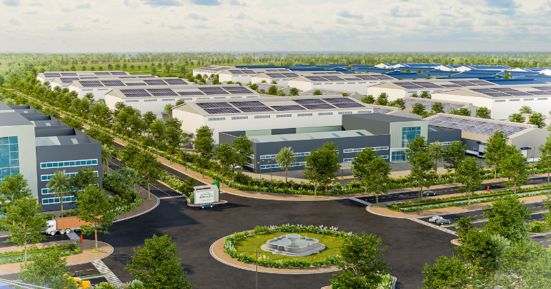 Hạ tầng dịch vụ KCN đồng bộ