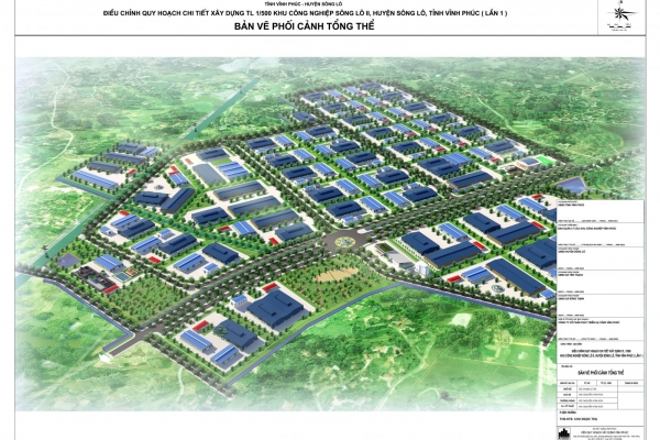 VPID nhận Quyết định của UBND tỉnh Vĩnh Phúc về việc giao đất Dự án KCN Sông Lô II